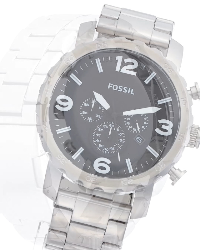 Amazon.co.jp: [フォッシル]FOSSIL 腕時計 NATE JR1353 メンズ 【正規